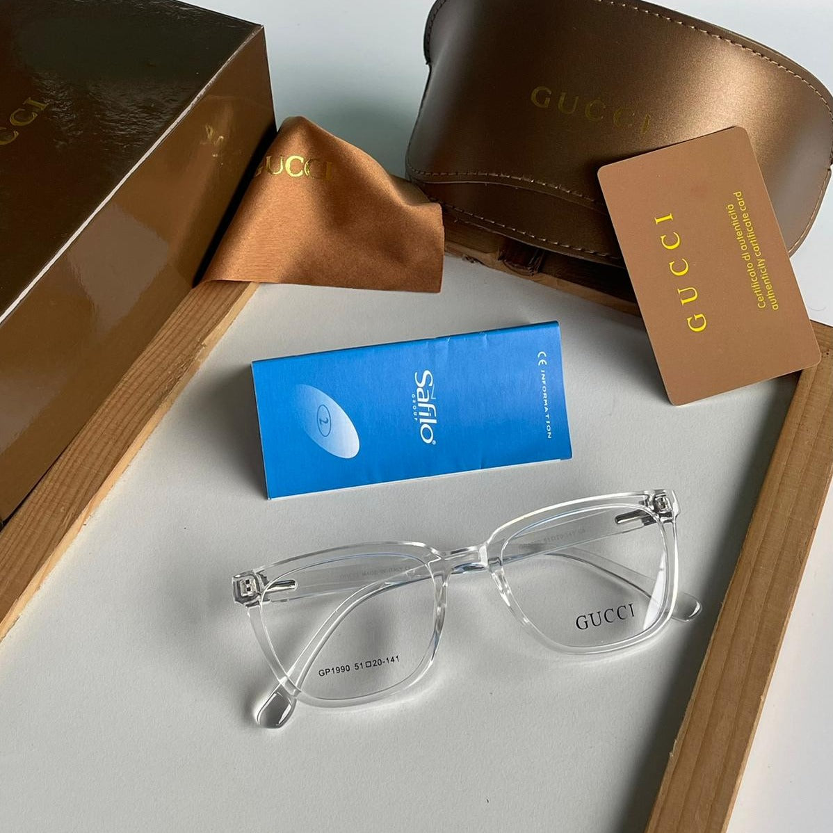 Amazing Transparent Lens Optical Frames - AmazingBaba