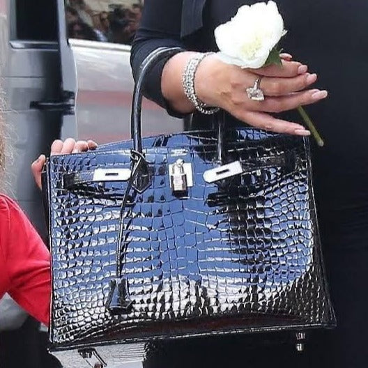 Amazing Birkin Croco Leather Tote Bag - AmazingBaba