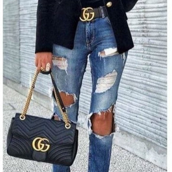 GG Marmont Matelassé Shoulder Bag