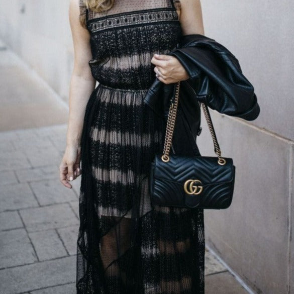 GG Marmont Matelassé Shoulder Bag - AmazingBaba