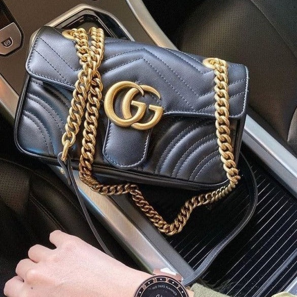GG Marmont Matelassé Shoulder Bag