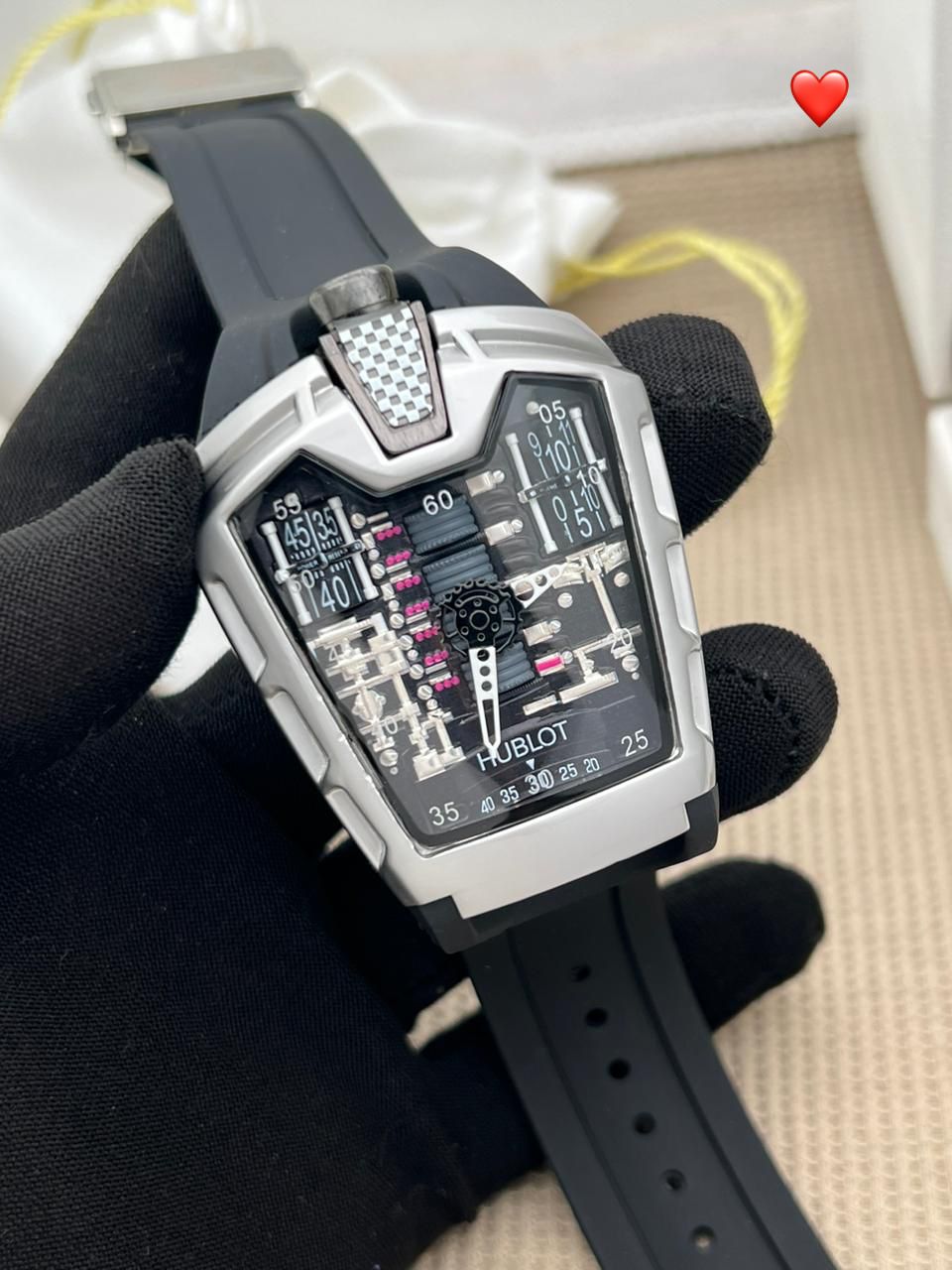 Premium Square Bang Unico King watch - AmazingBaba