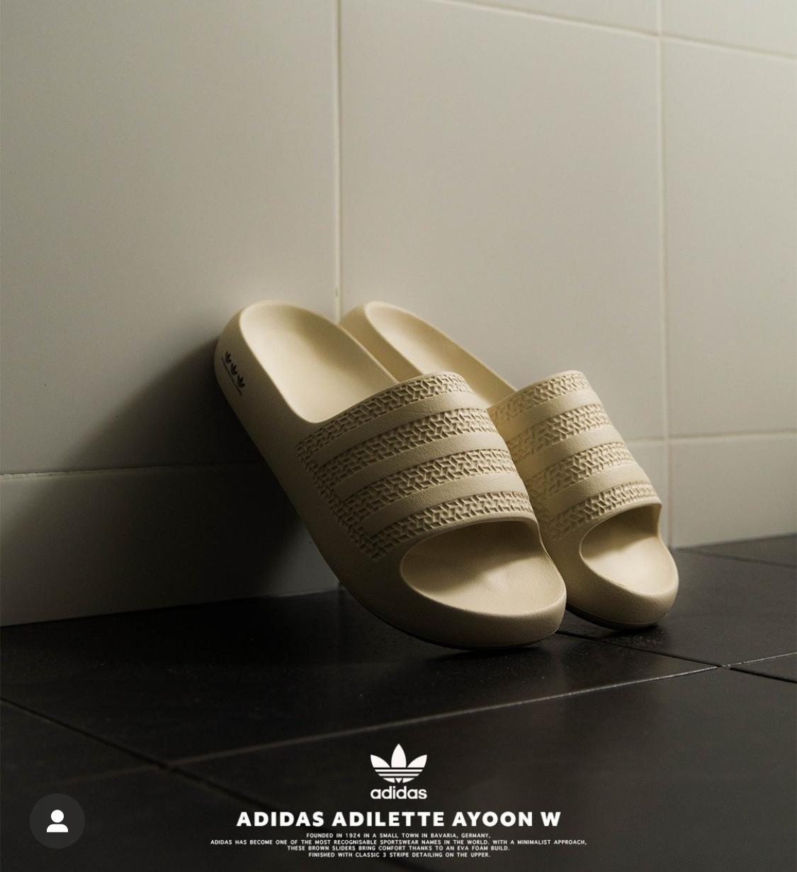 Adilette Ayoon Slide Flip Flops - AmazingBaba