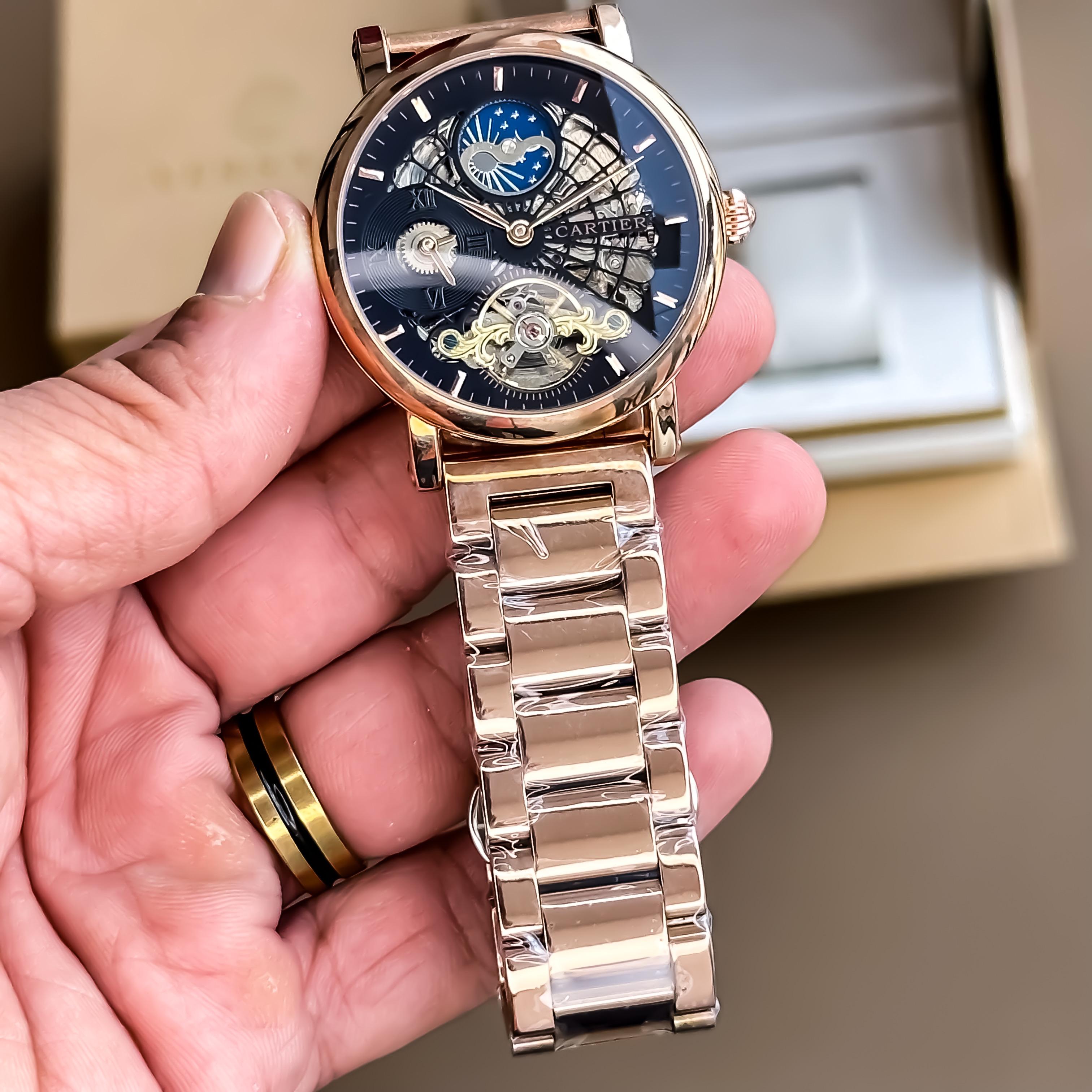 Luxury Open Heart Premium Automatic watch - AmazingBaba