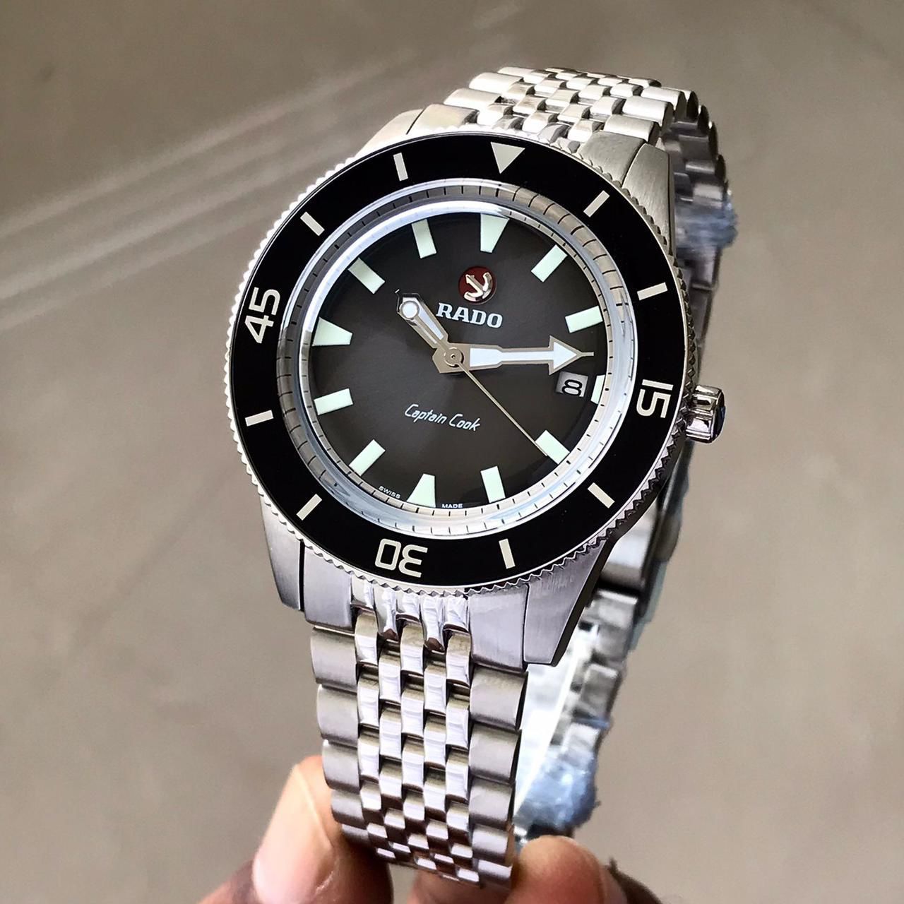 Premium Captain Cook Automatic Watch - AmazingBaba