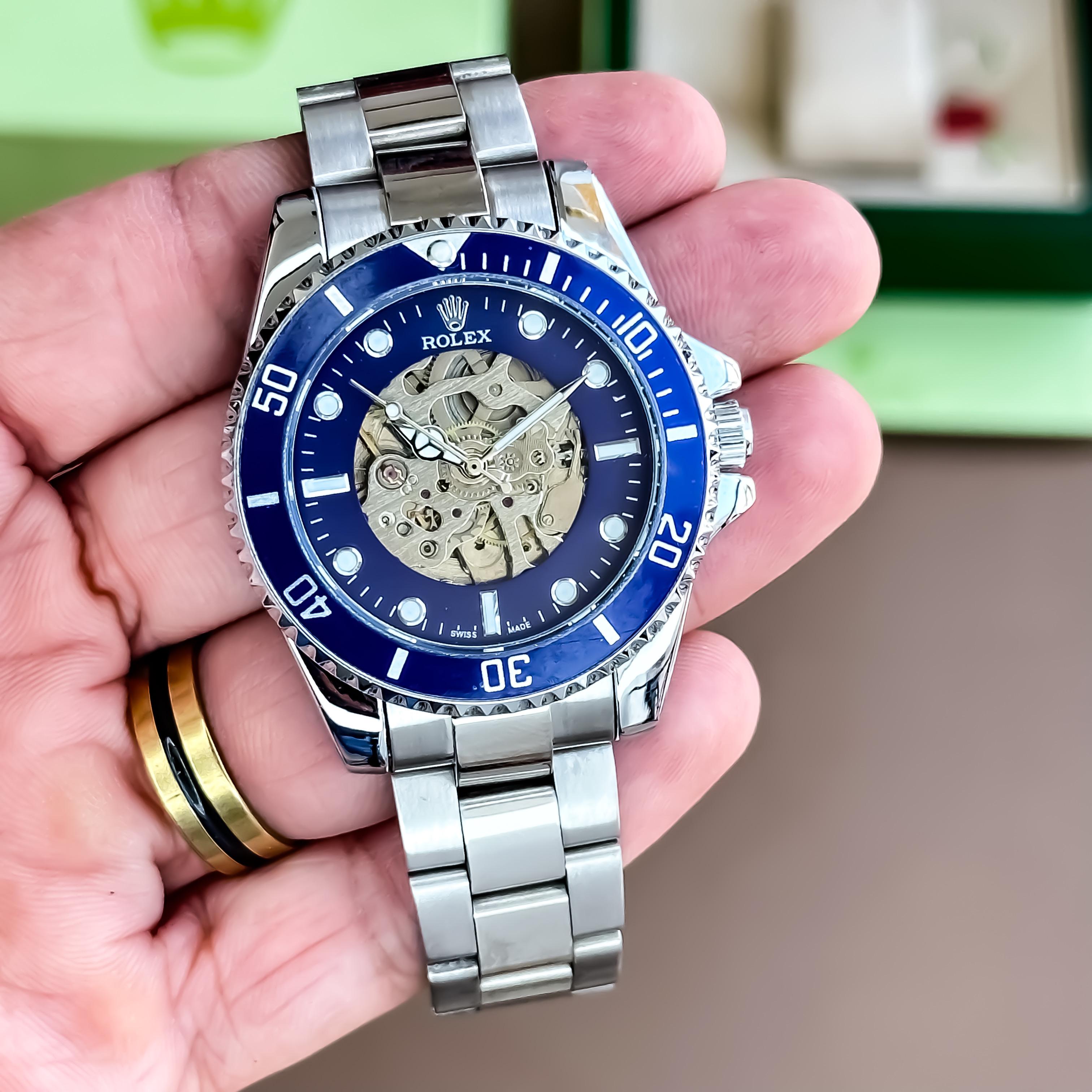Amazing Luxury Premium Blue Dial watch - AmazingBaba