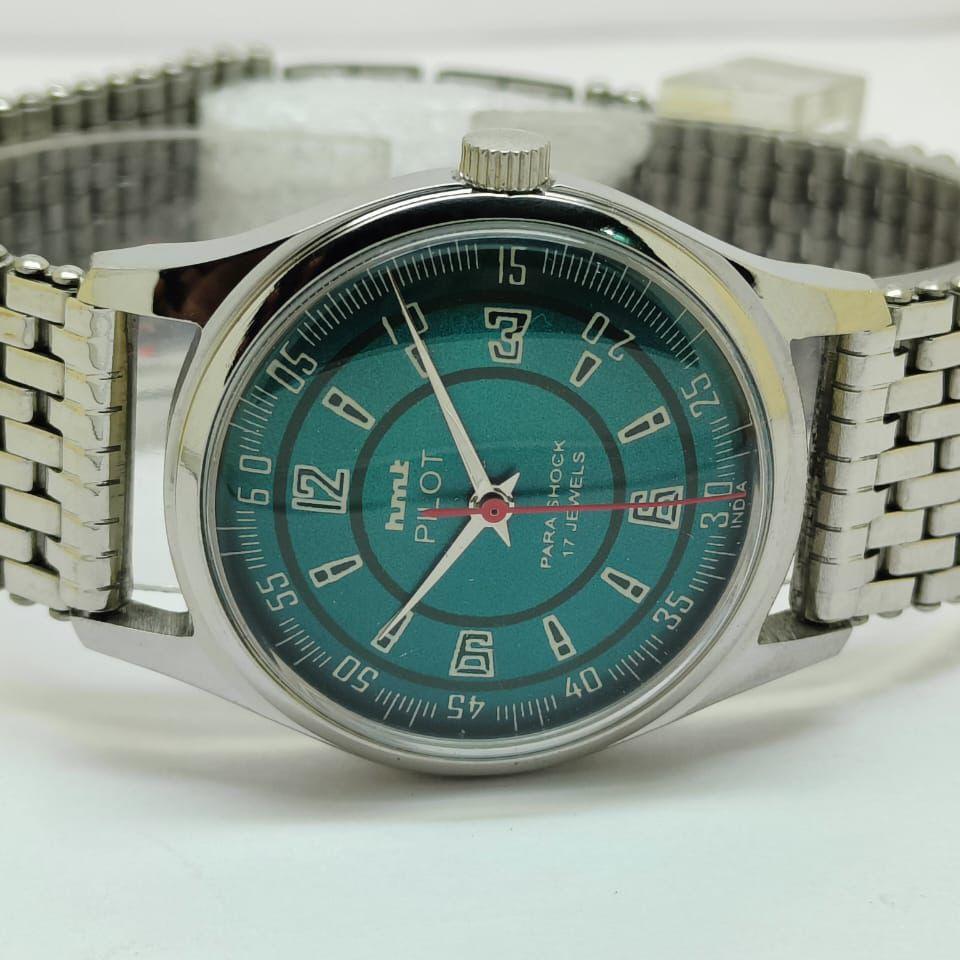 Hmt Pilot Green Watch