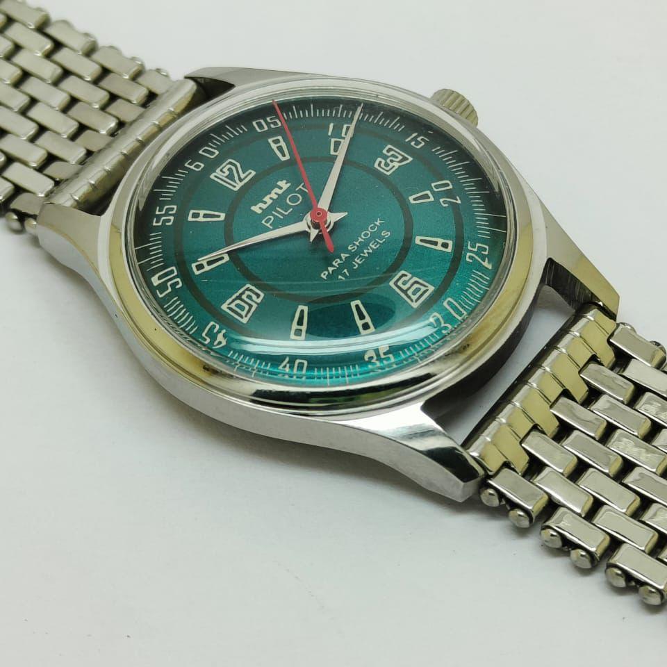 Hmt Pilot Green Watch