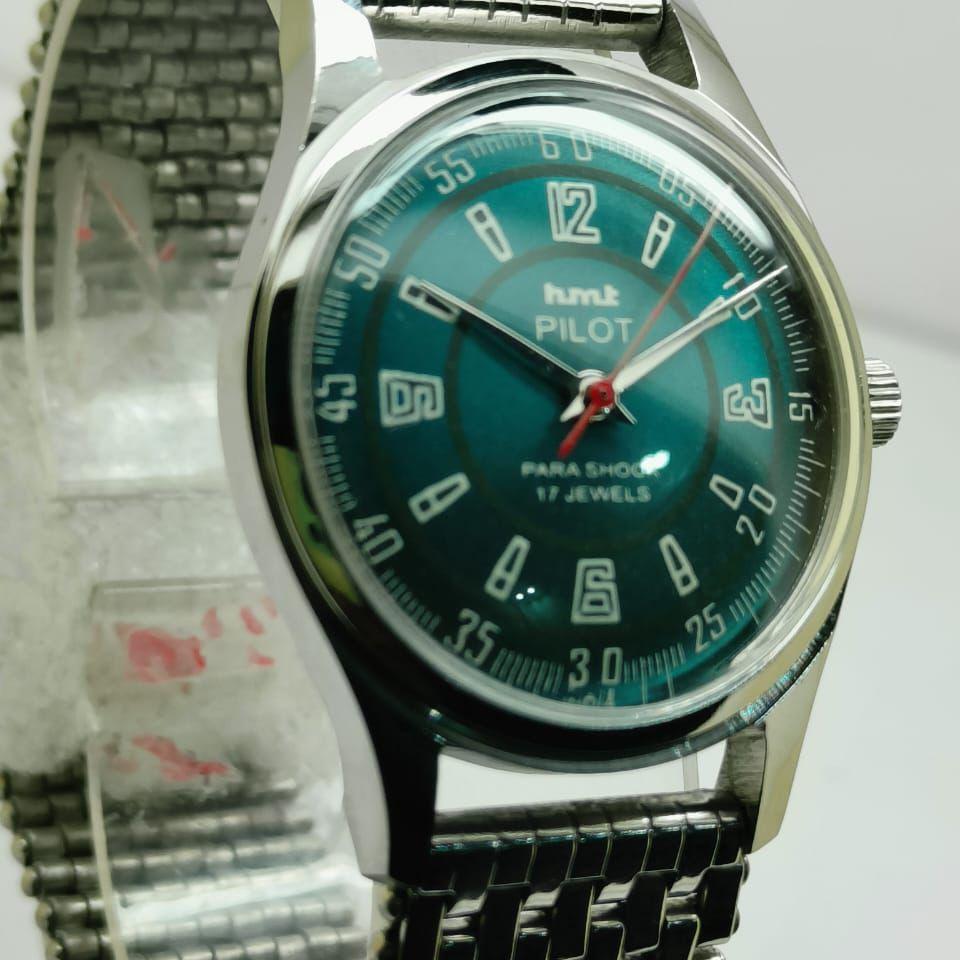Hmt Pilot Green Watch
