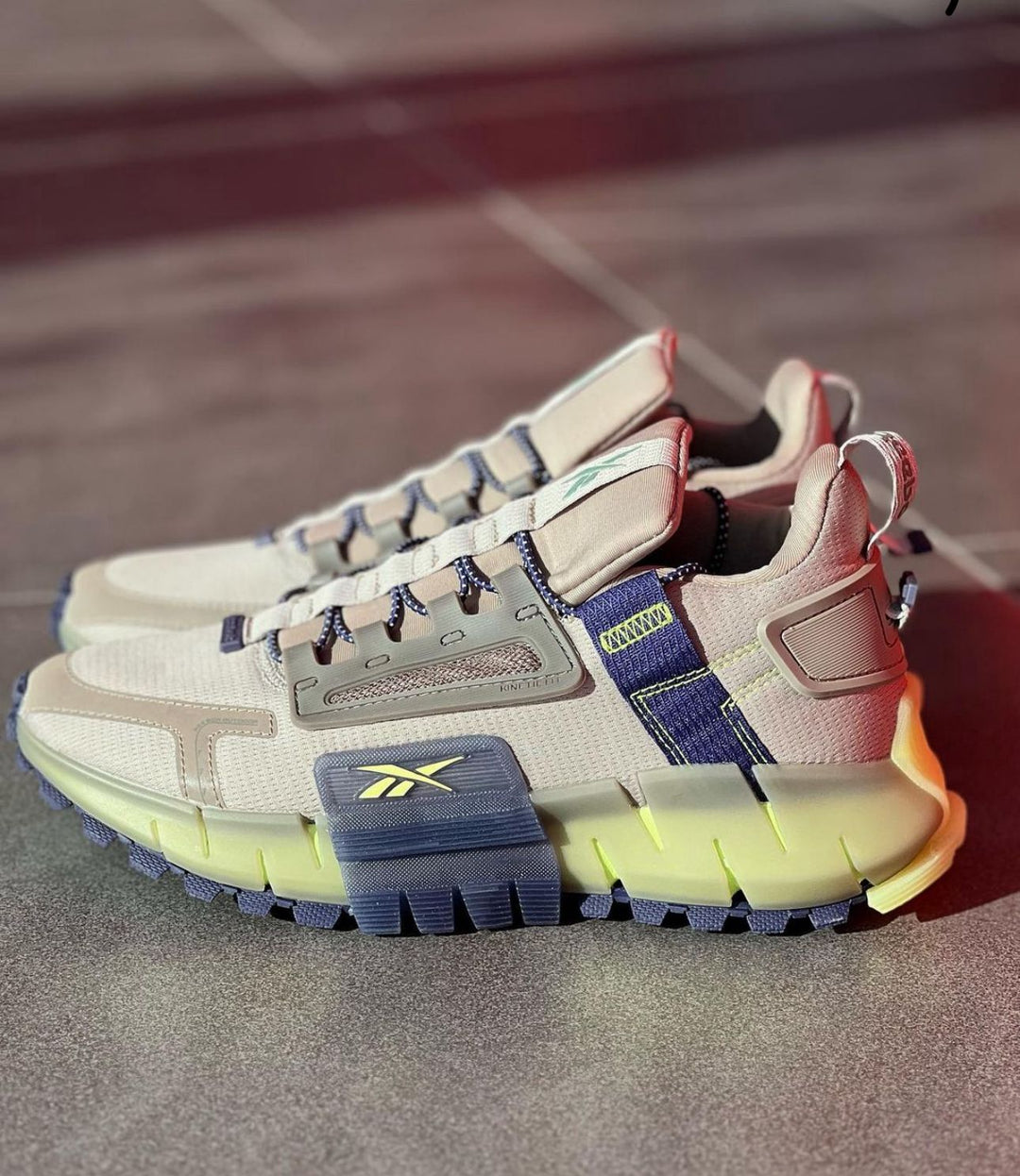 Rbok zig kinetica edge grey shoes