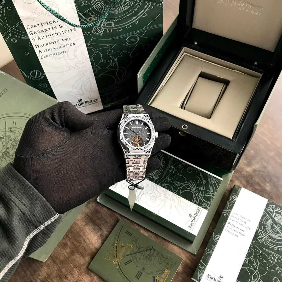 Luxury Double Balance Wheel Openworked watch