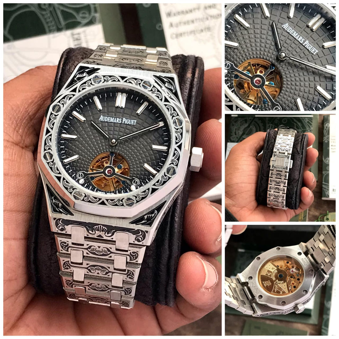 Luxury Double Balance Wheel Openworked watch