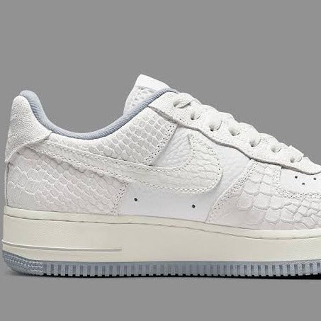 Luxury Nk Airforce 1 white python shoes