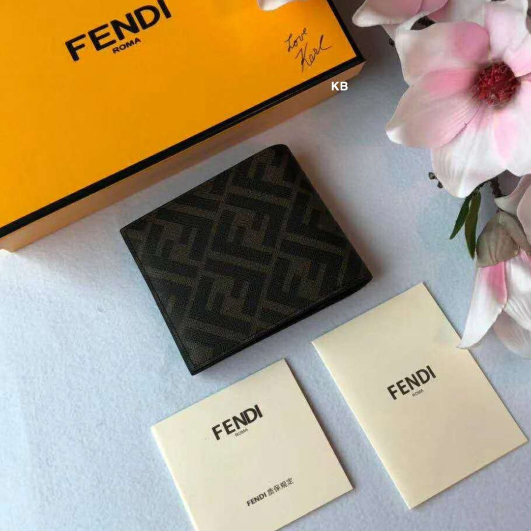 Luxury f&d bifold wallet