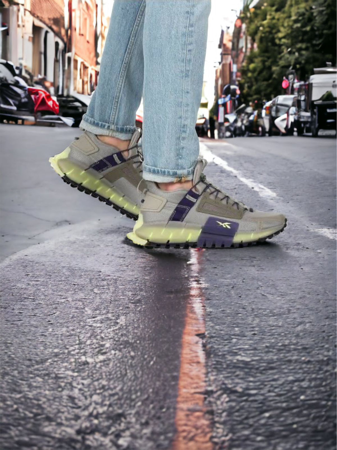 Rbok zig kinetica edge grey shoes