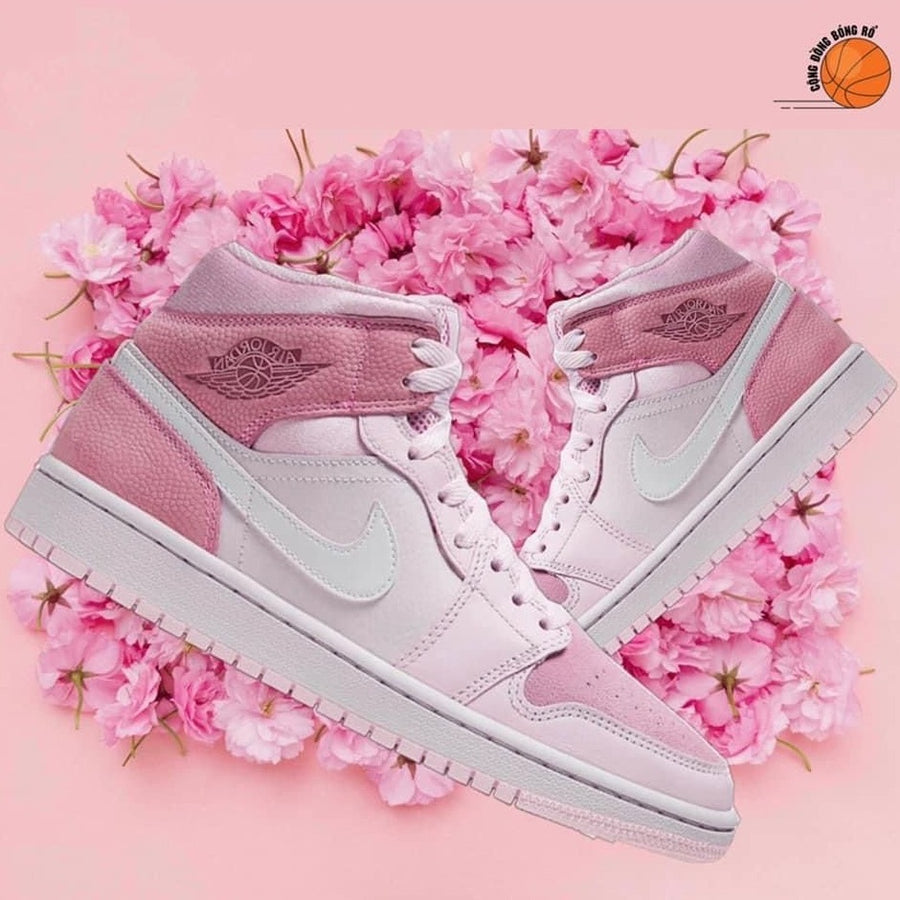Air high digital pink shoes