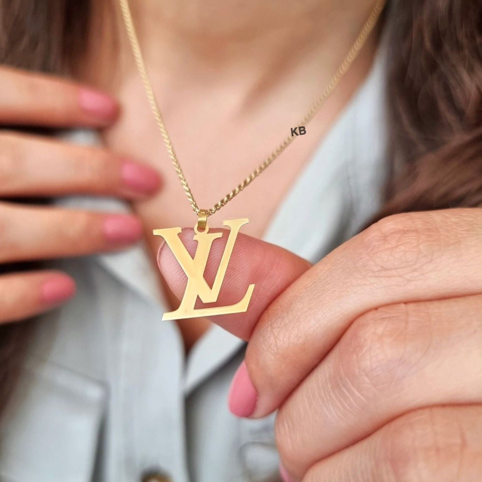 Amazing lv premium quality necklace