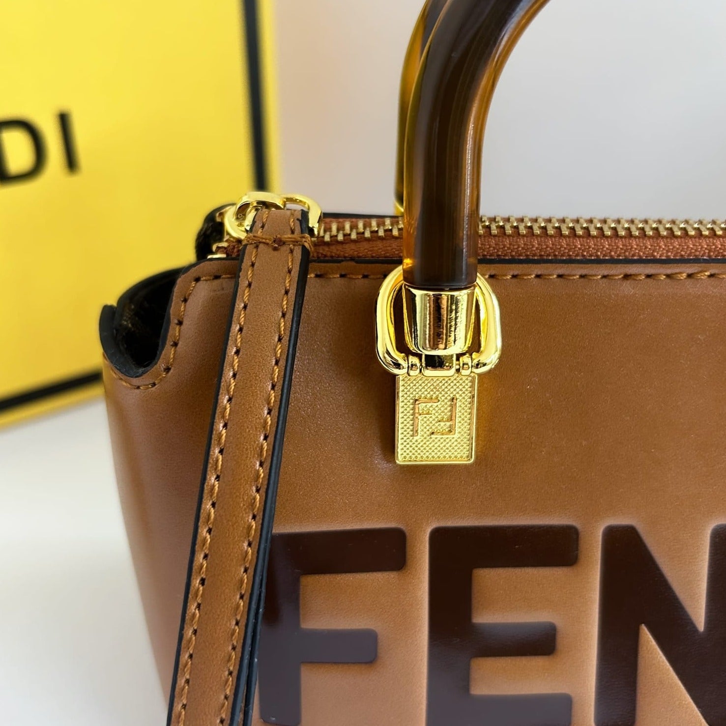 Ff Logo Stamp Boston Bag