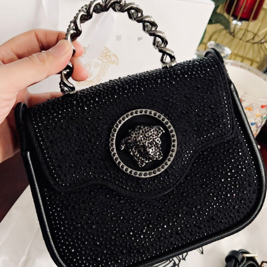 La Medusa crystal Handbag