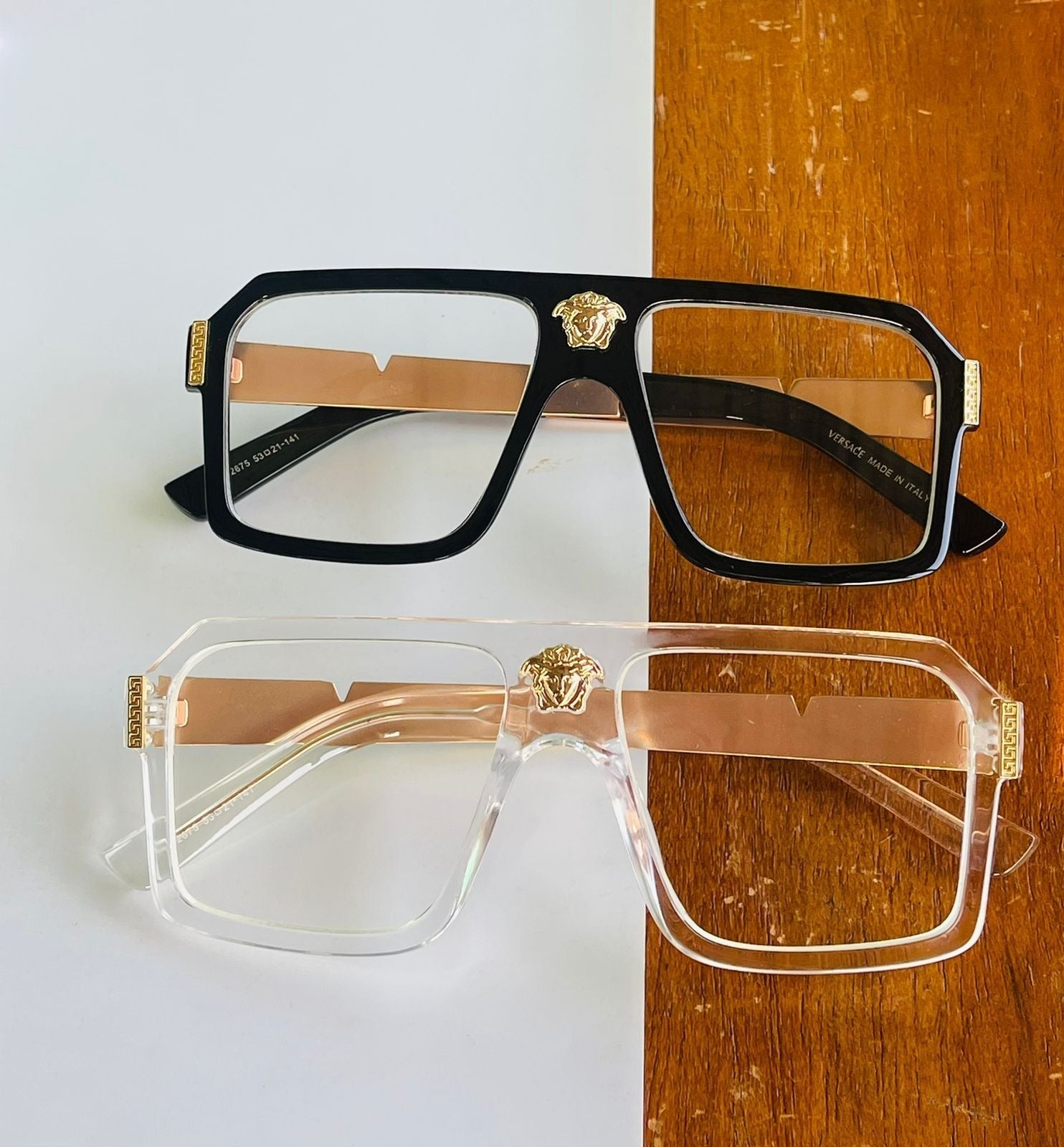 Vsache transparent unisex sunglasses - AmazingBaba