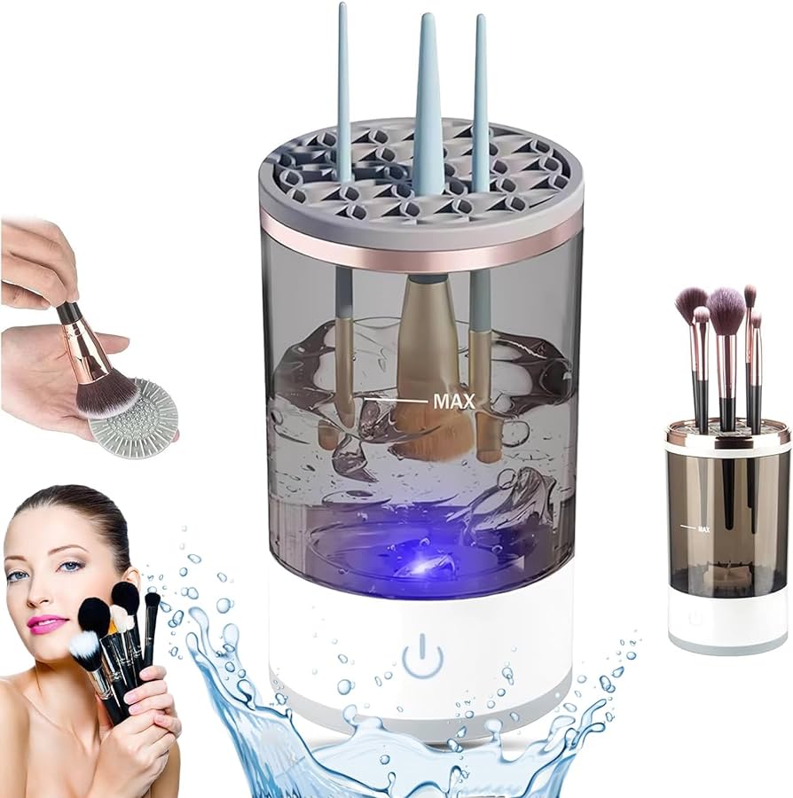 USB Make Up Brush Electric Cleaner Dryer - AmazingBaba