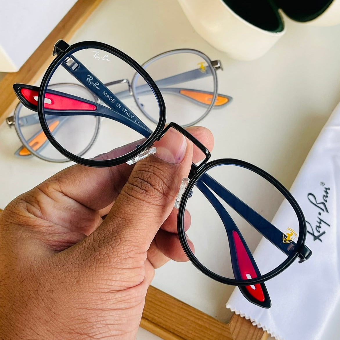 R Transparent pretty unisex sunglasses - AmazingBaba