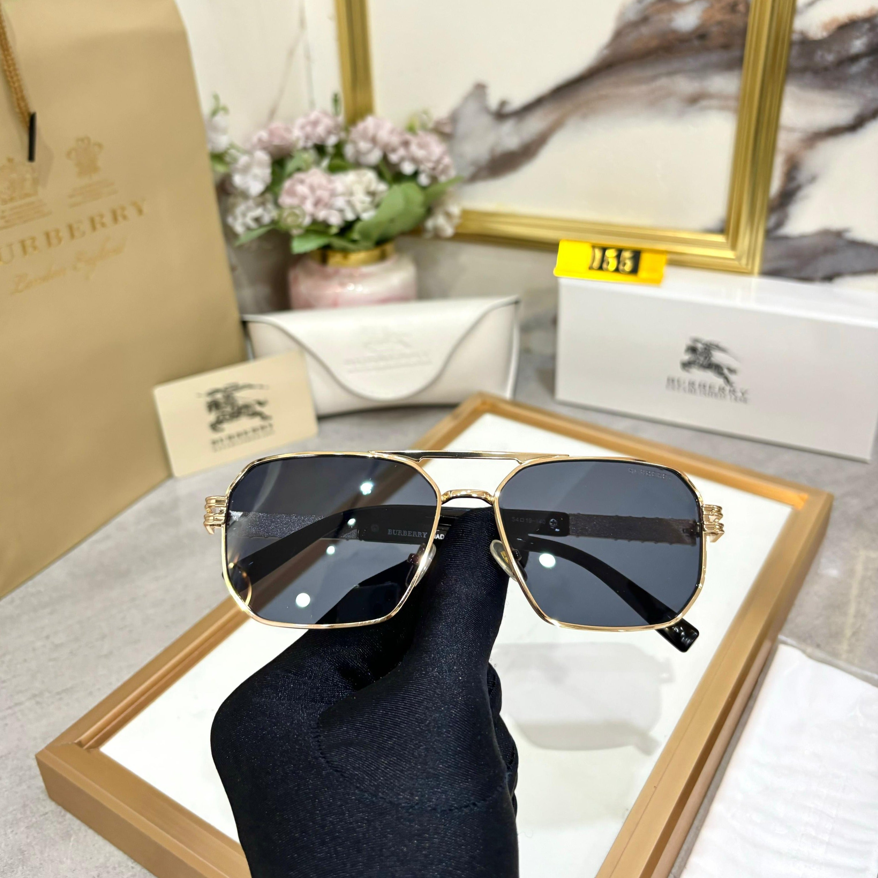 Amazing bburry luxury men sunglasses