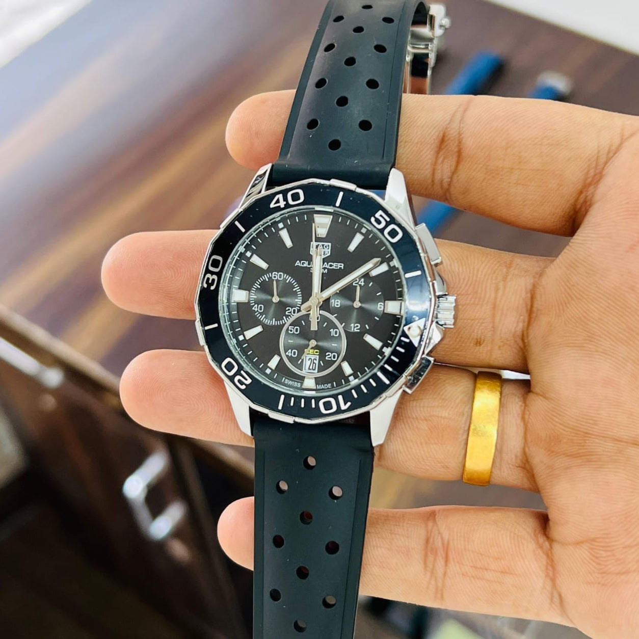 Amazing TG Aquaracer Chronograph watch - AmazingBaba