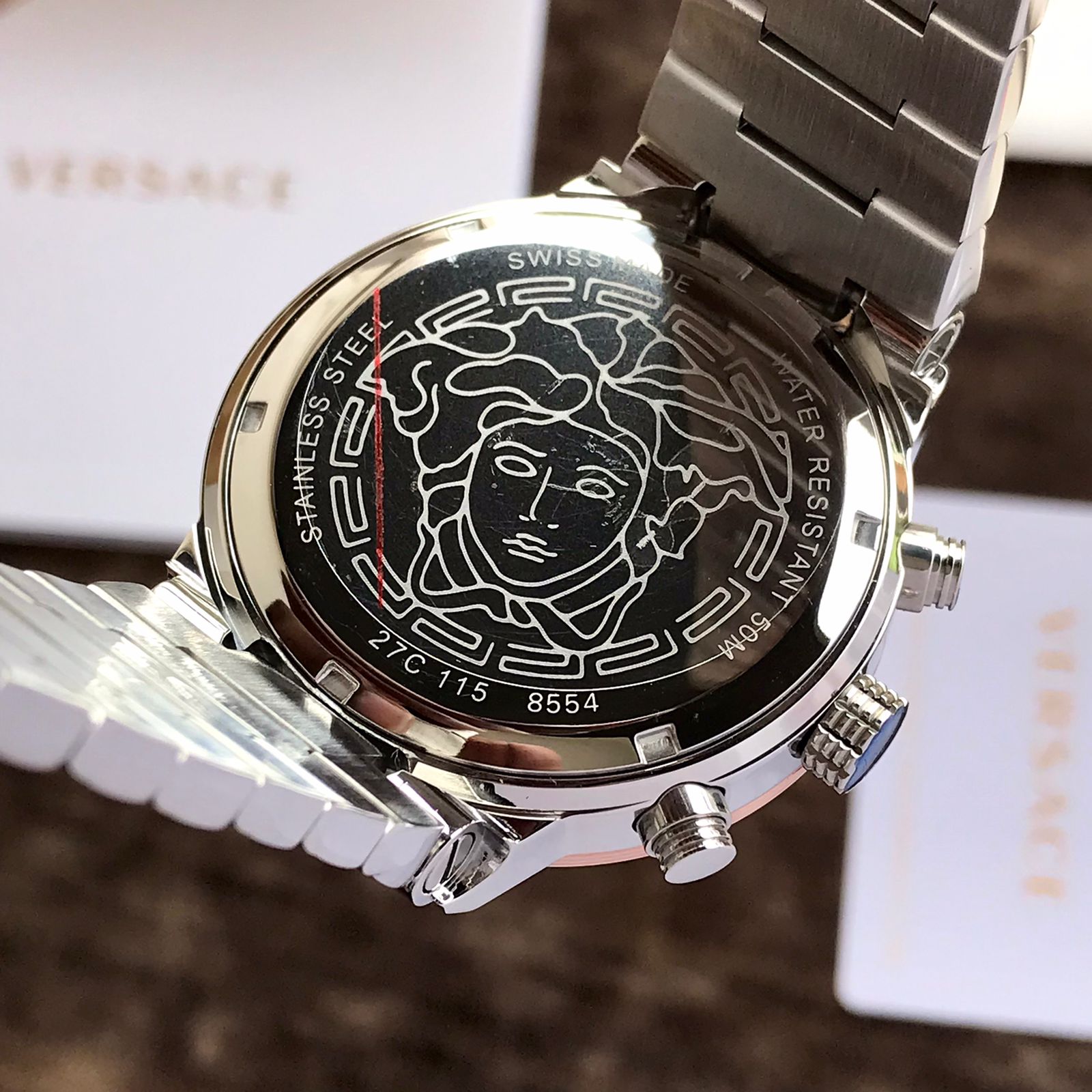 Amazing vsache luxury men watch