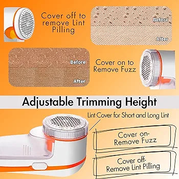 Nova Lint Remover for Clothes - Fabric Shaver Tint and Dust Remover - AmazingBaba