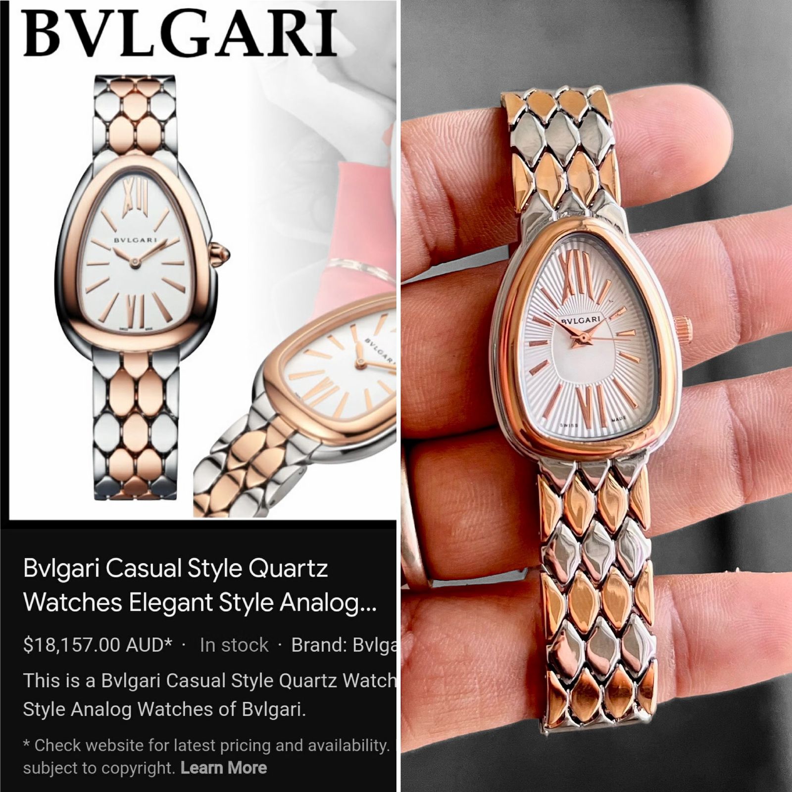 Bvgri premium quality watch - AmazingBaba