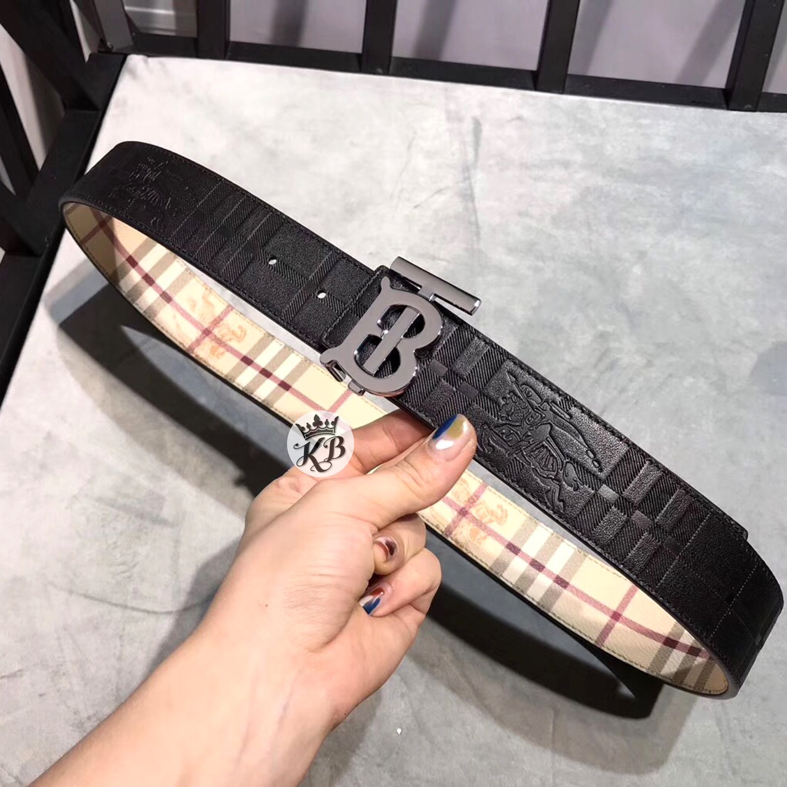 Brbury premium luxury Reversible belt - AmazingBaba
