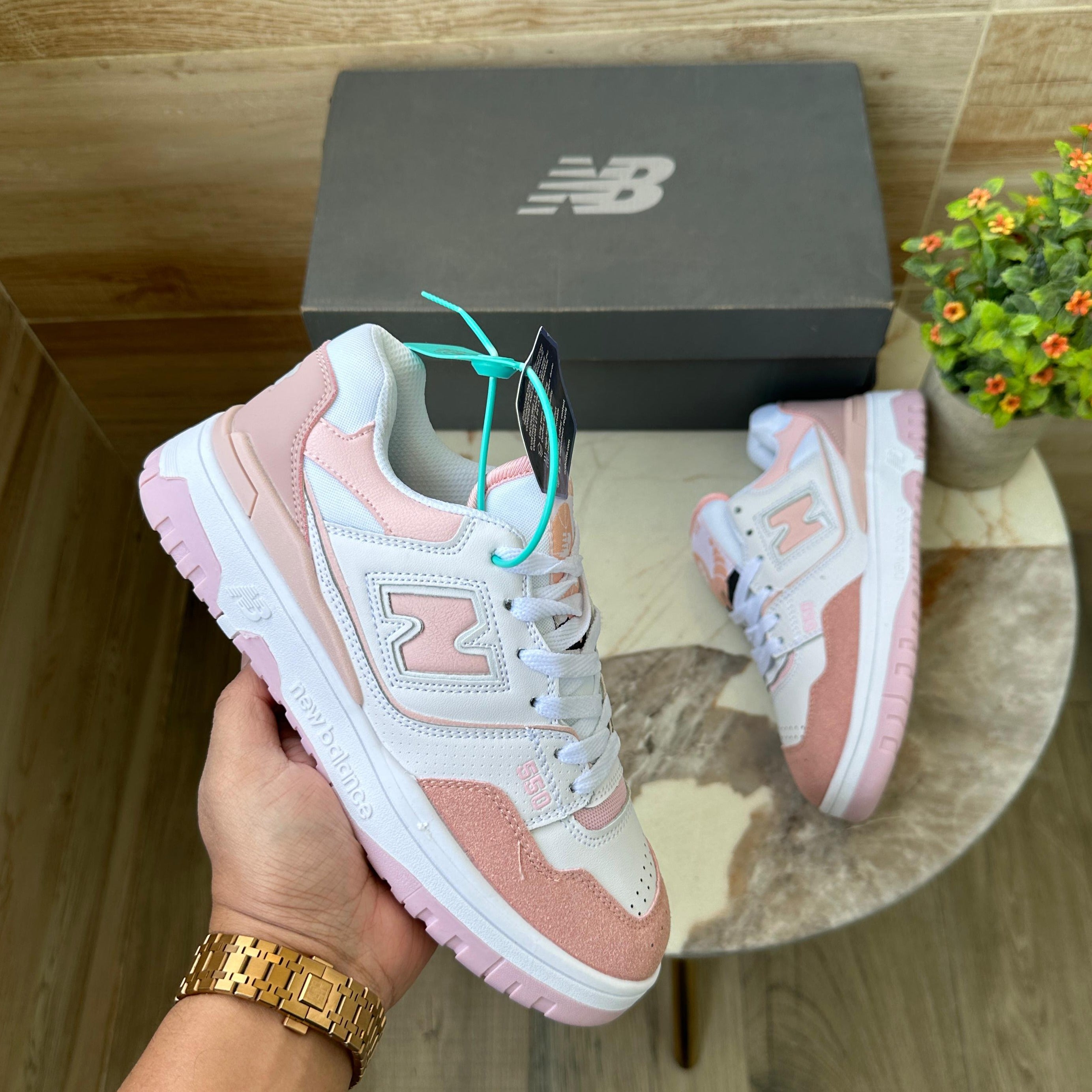 Amazing NB 550 Pink Shoes