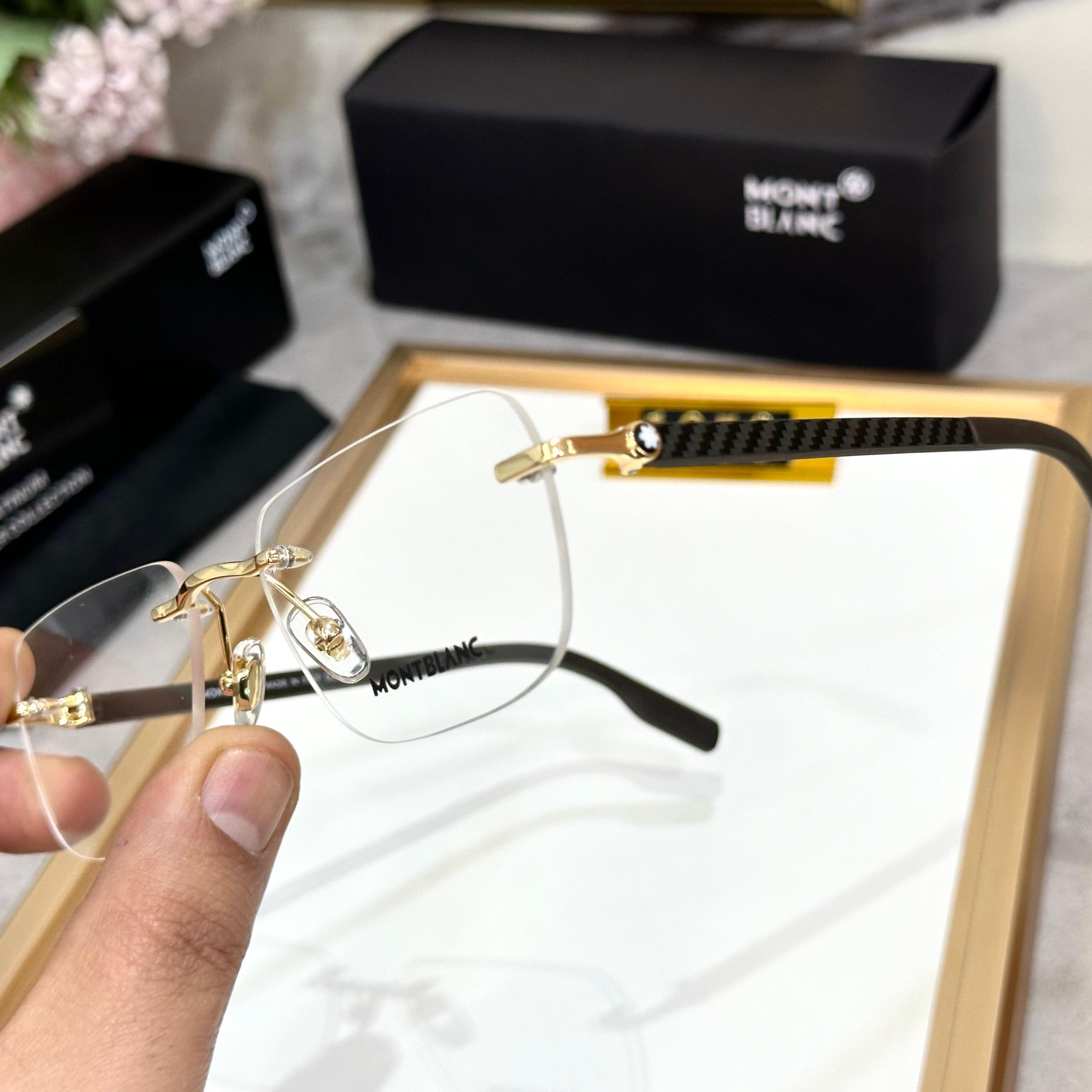 Mb premium rimless sunglasses