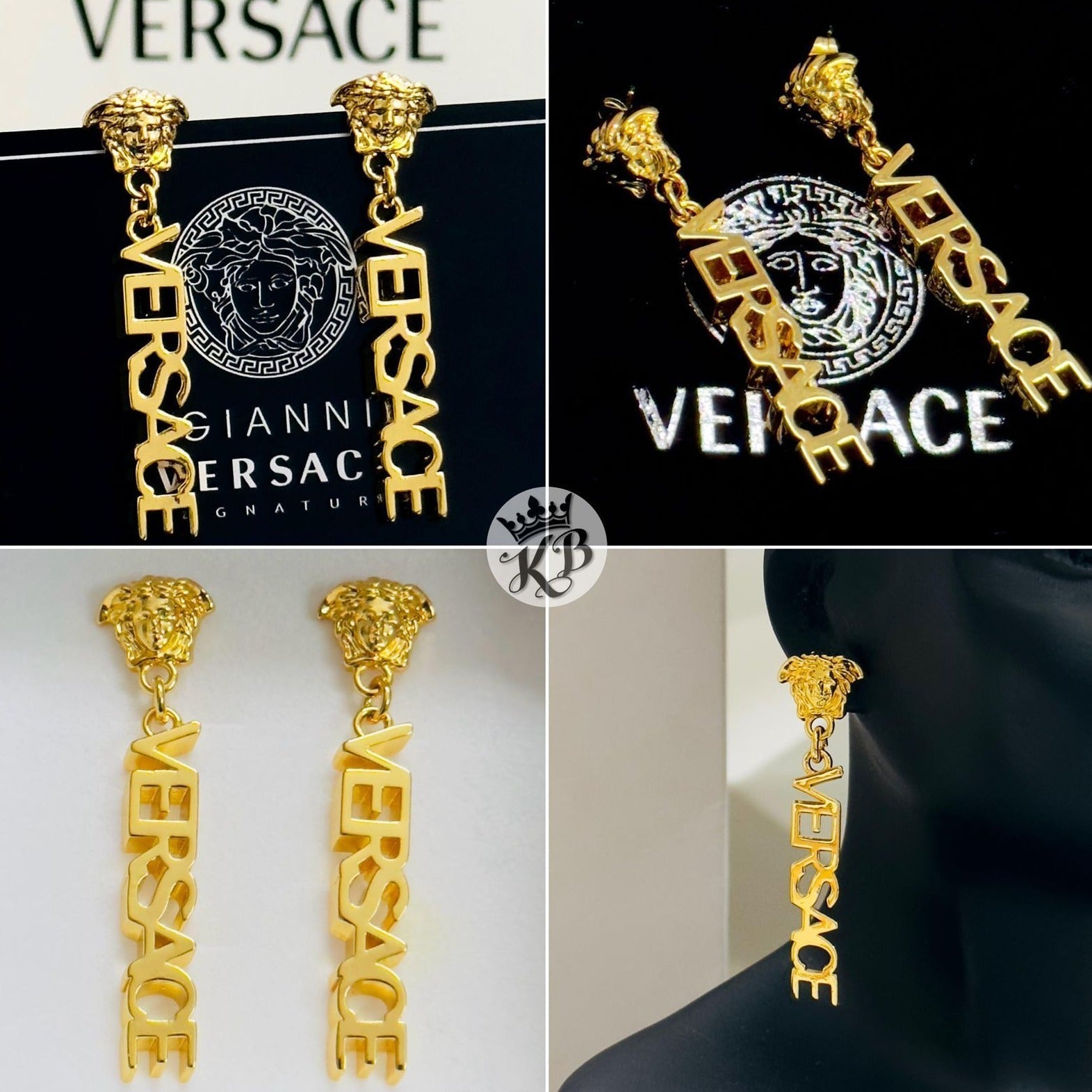 Amazing Medusa vsache drop earrings
