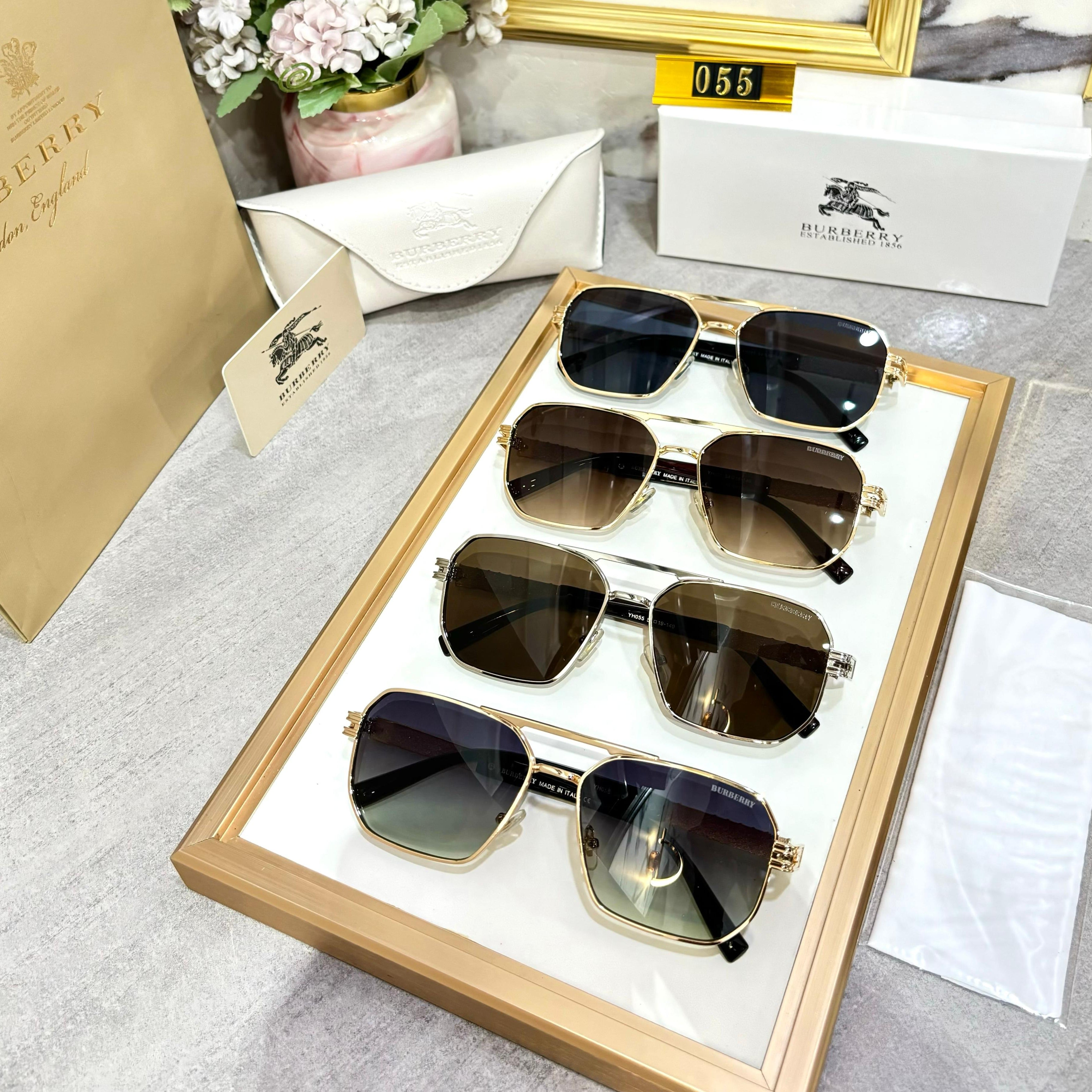 Amazing bburry luxury men sunglasses