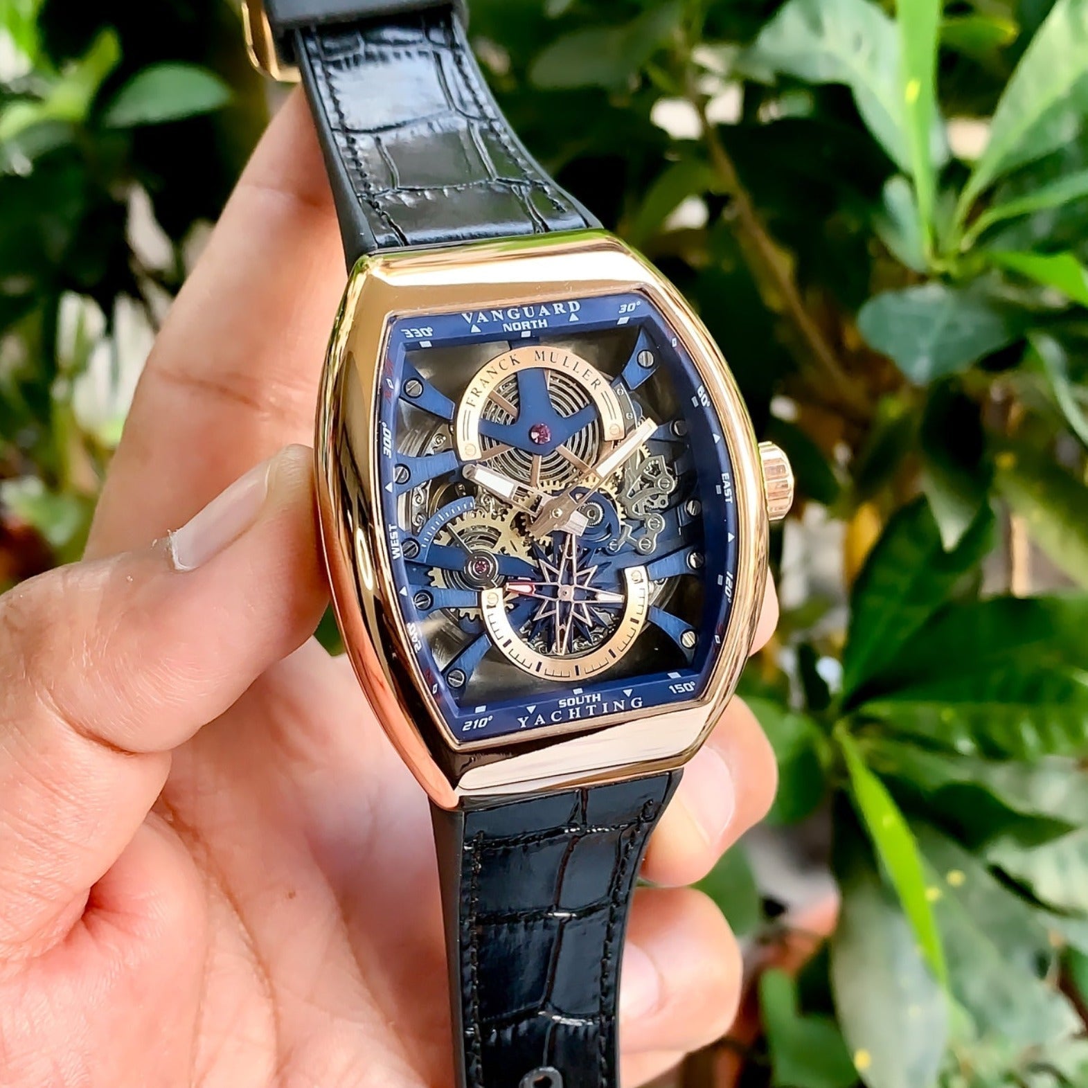 Amazing fm vanguard Skelton watch