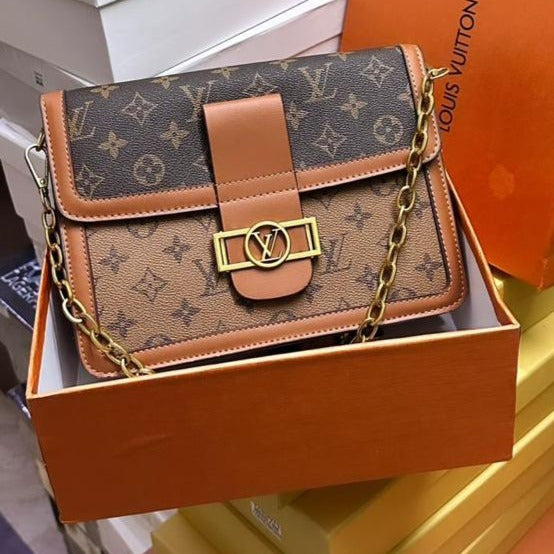 Lv Dauphine Premium Monogram Bag - AmazingBaba