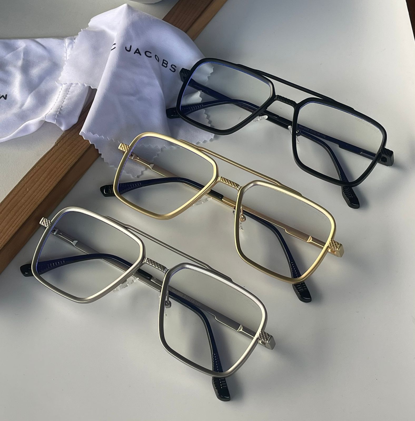 MARC JACOBS Transparent Lens Sunglasses – Unisex