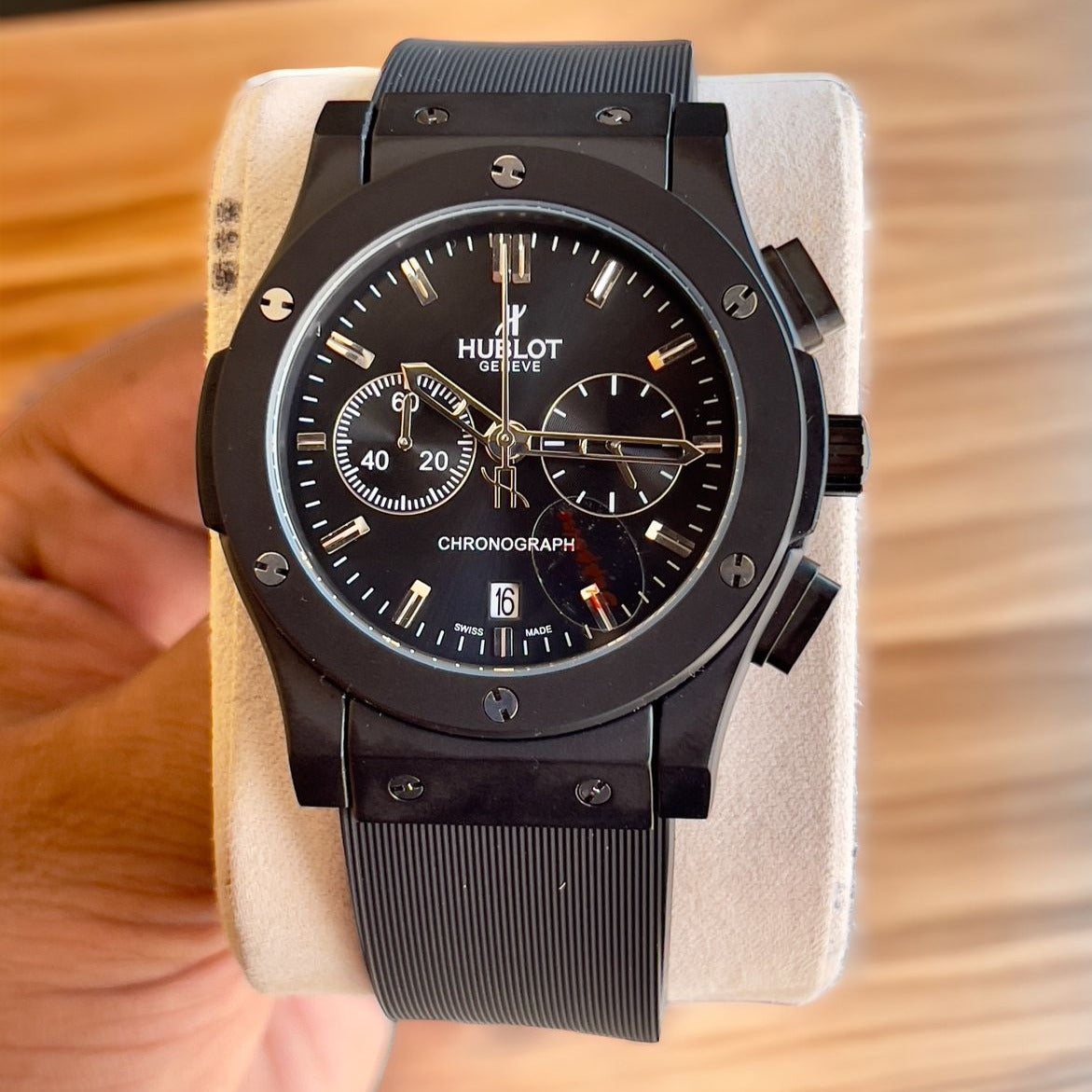 Classic fusion quartz chronograph watch - AmazingBaba