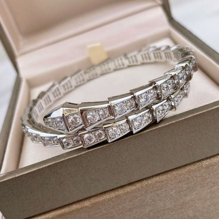 Amazing quality vgari Serpenti viper hand bracelet - AmazingBaba