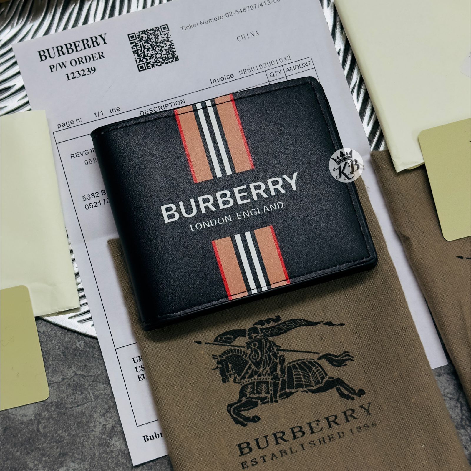 Bb London Bi Fold Wallet - AmazingBaba