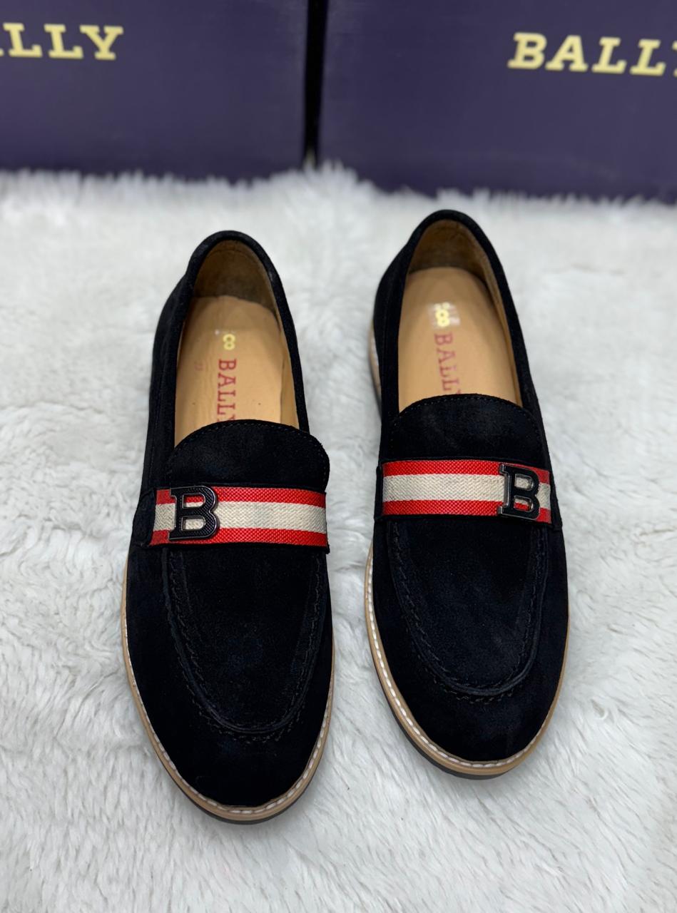 Premium Suede Leather Loafers – Boys