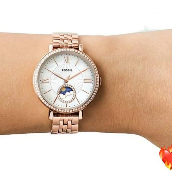 Jacqueline sun moon Phase luxury watch