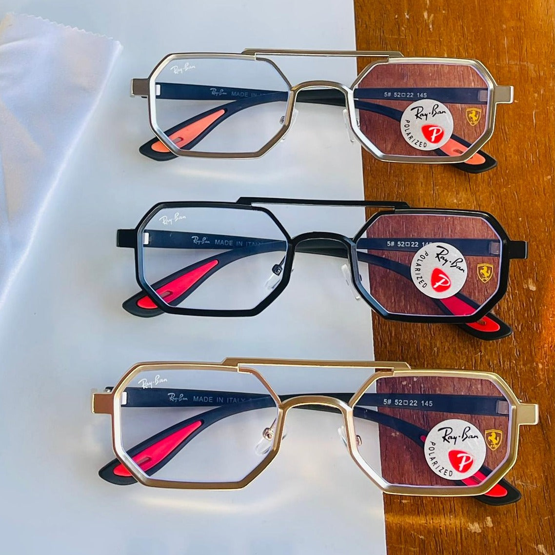 Rb Transparent Premium LENS Sunglasses - AmazingBaba