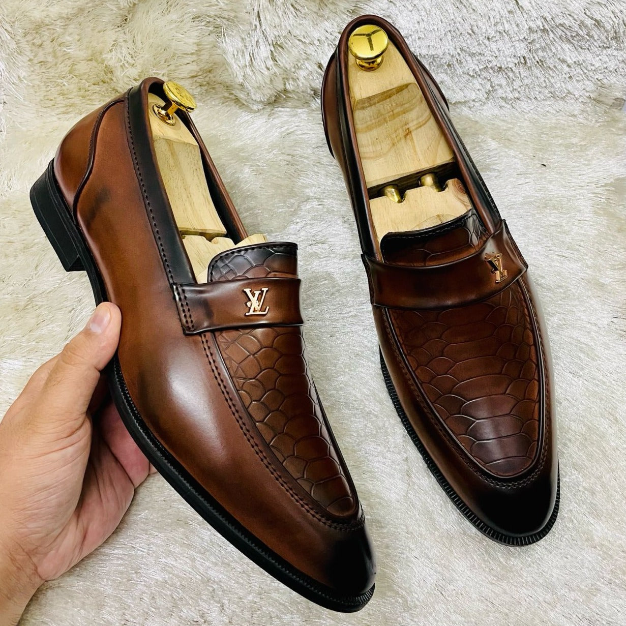 Lv formals loafer shoes