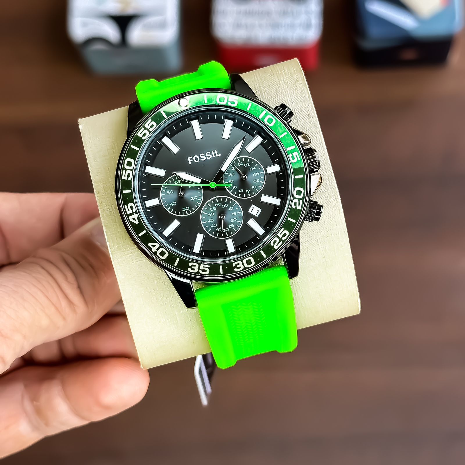 Amazing Fsl Chronograph Movement watch - AmazingBaba