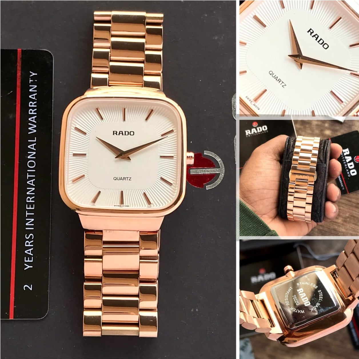 Rd Squar Thinline Edition Men’s Watch - AmazingBaba