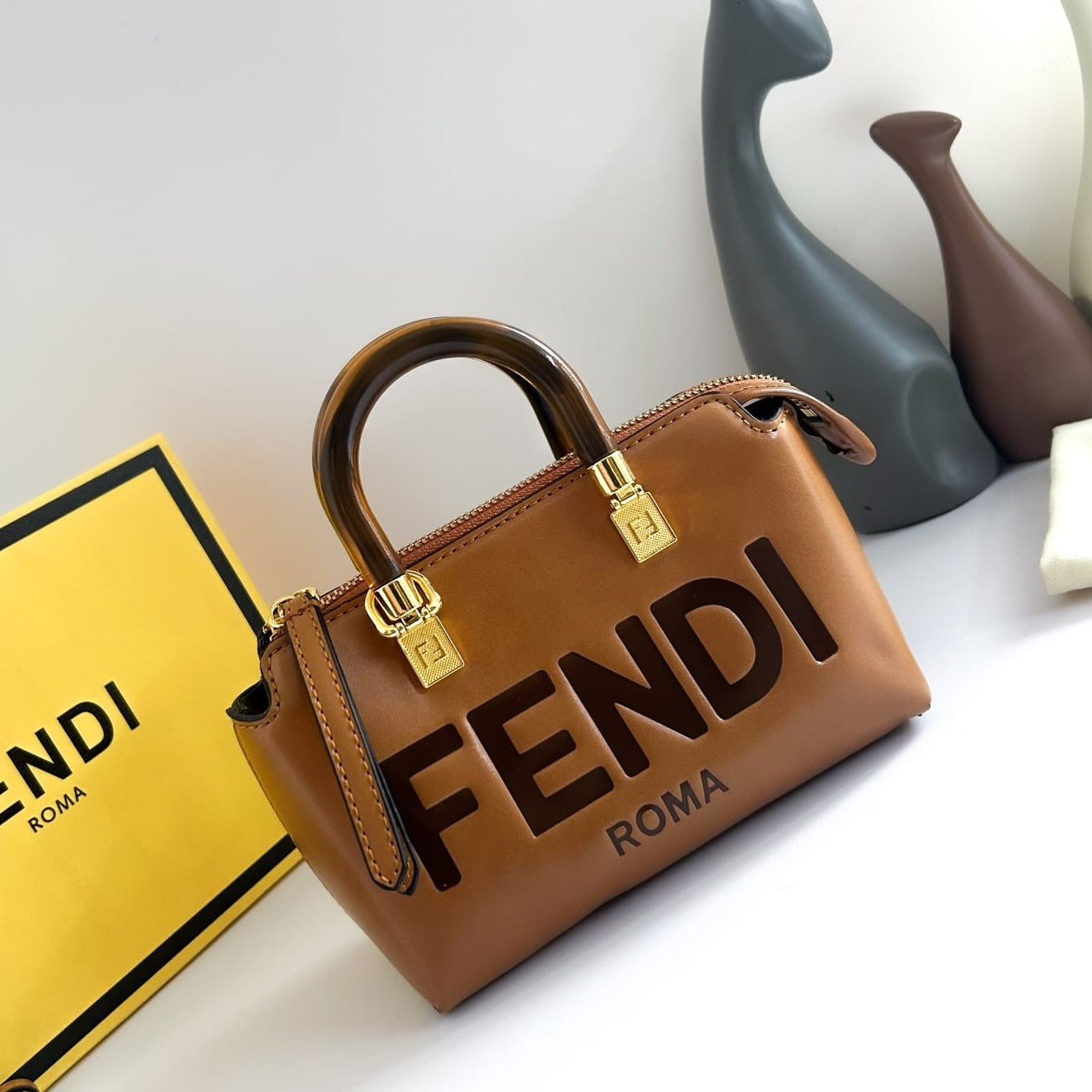 Ff Logo Stamp Boston Bag