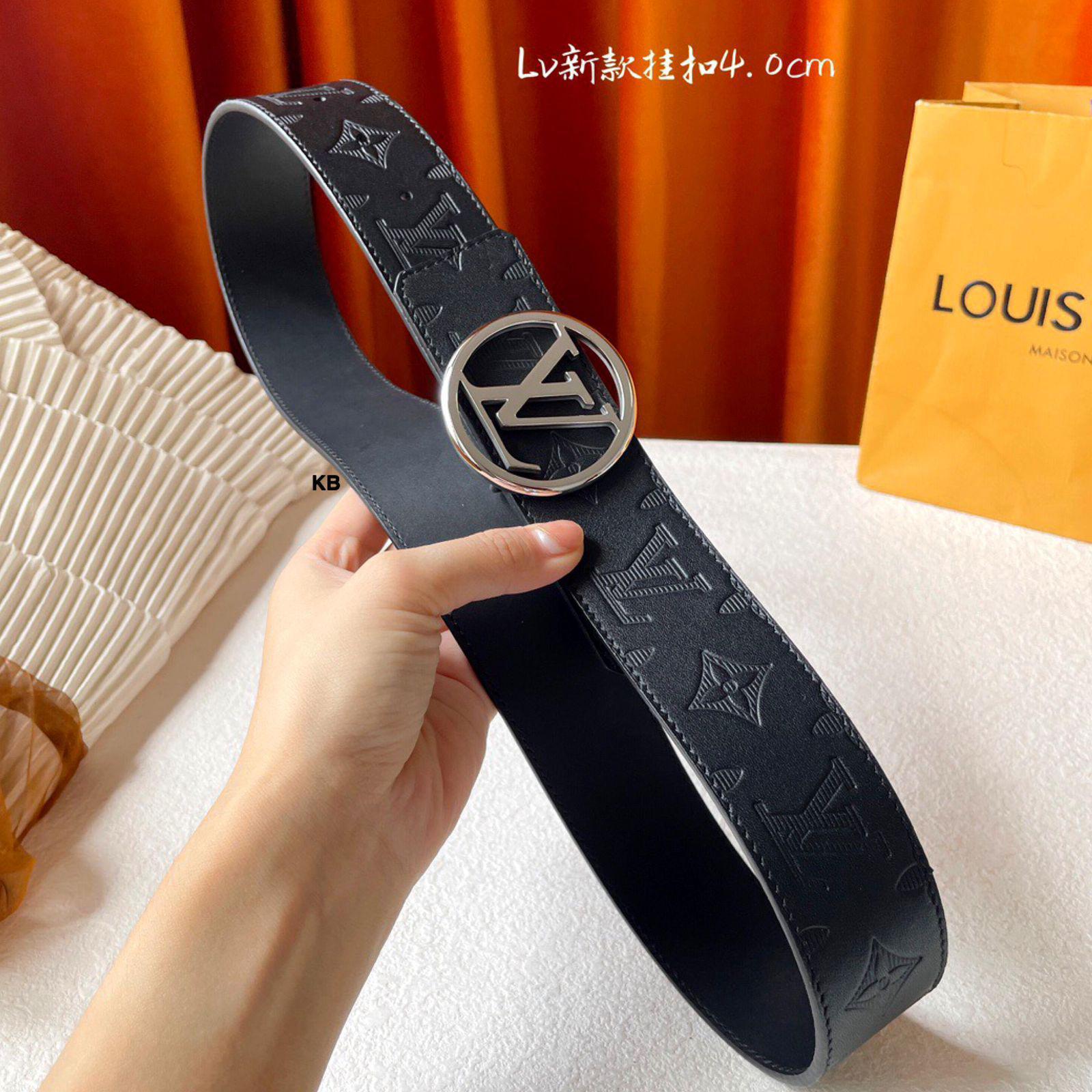 Reversible Circle Logo Belt lv